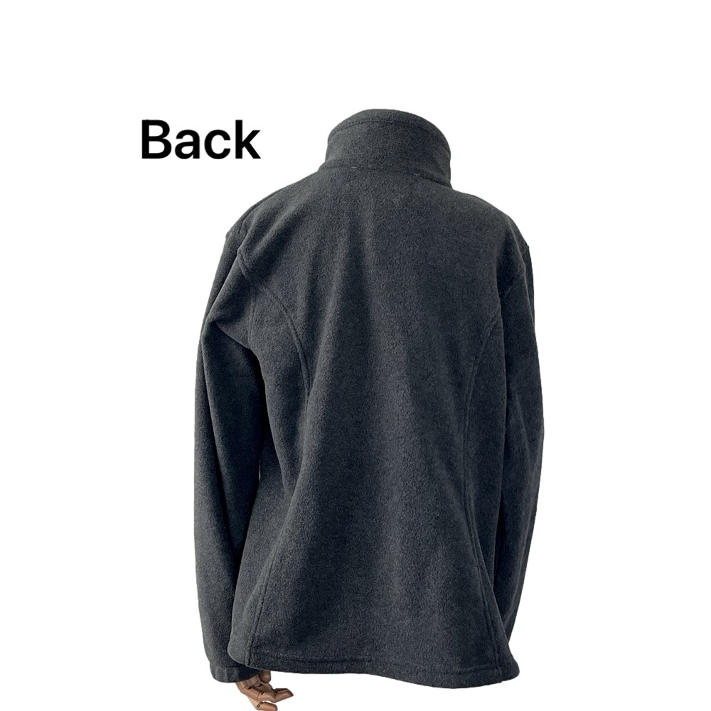 Columbia Mount Cannon Fleece Jacket Full Zip Gray XL NWT - Picture 4 of 13